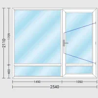 تولیدی درب و پنجره دوجداره