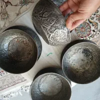کاسه، بشقاب و سینی مسی قدیمی