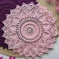 فرشینه ماندالا بافی درسه سایز کوچک متوسط بزرگ|فرش|بندرعباس, |دیوار