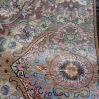 یک جفت روفرشی ۱۲متری طوسی زری داردرحد