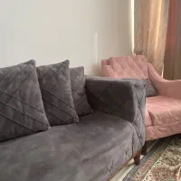 مبل ۷نفره همراه میز جلومبلی