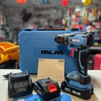 دریل شارژی چکشی 20ولت براشلس دوباتری پالاس گارانتی