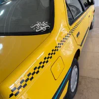 تاکسی مدل ۹۵ بی رنگ بامجوزگردشی پاکدشت