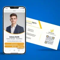 طراحی کارت ویزیت دیجیتال آنلاین کیوارکد اینستاگرام|خدمات رایانهای و موبایل|تهران, تهرانپارس جنوبی|دیوار