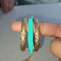 دو عدد النگوی طلا به نرخ تابلو درصد توافقی