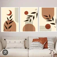 تابلو طرح مینیمال|تابلو، نقاشی، عکس|رشت, رودبارتان|دیوار