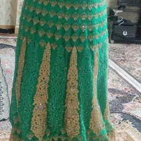 لباس هندی سبز