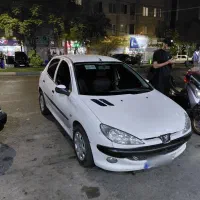 ۲۰۶ تیپ ۲ سفید مدل ۸۹|خودرو سواری و وانت|تهران, ابوذر|دیوار