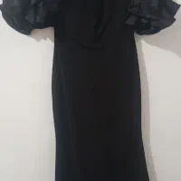 لباس مجلسی ساده مشکی