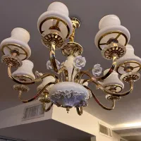 لوستر ۸ شاخه و ۶ شاخه