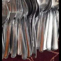 قاشق چنگال کارکرده سالم بدون ایراد  مغازه دارم