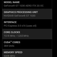 کارت گرافیک MSI GT 1030 2GB|قطعات و لوازم جانبی رایانه|مراغه, |دیوار