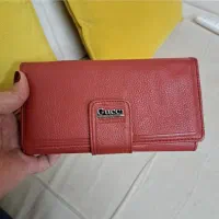 دو عدد  کیف پول  چرم و جین|کیف، کفش، کمربند|رشت, حسین آباد|دیوار