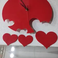 ساعت دیواری طرح قلب