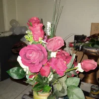 گل رز مصنوعی ۵۰شاخه ودکوری ها زیرقیمت