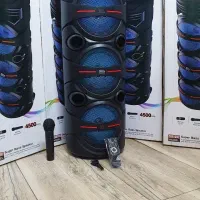 اسپیکر پارتی باکس چرخ دار میکروفون و کنترل|سیستم صوتی خانگی|اراک, |دیوار