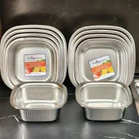 آبکش و لگن ۵ پارچه یونیک