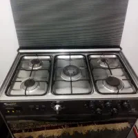 اجاق گاز استیل پنج شعله