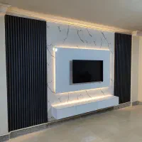 کابینت کمد دیواری تی وی وال(TV Wall).تعمیرات|خدمات پیشه و مهارت|اسلام‌شهر, زرافشان|دیوار