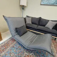 دو عدد مبل تکی تخت شو خارجی