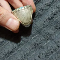انگشتر فیروزه قواره دار