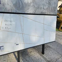 سرامیک60×120/پریوس روشن/خاک سفید