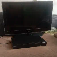 تلوزیون lcd و دستگاه dvd سینما سامسونگ