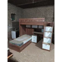 تخت دوطبقه سهند|تخت و سرویس خواب|ماهدشت, |دیوار