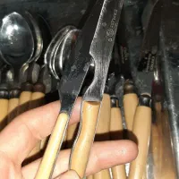 سرویس قاشق چنگال ۶نفره|ظروف سرو و پذیرایی|اسلام‌شهر, شهرک واوان|دیوار