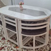 میز و صندلی ۶ نفره کمجا