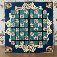 تخته نرد با کاور و  تاس و مهره|اسباب‌‌بازی|خرم‌آباد, |دیوار