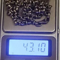 گردن بند نقره زنجیر