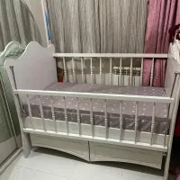 تخت نوزاد و کودک همراه تشک