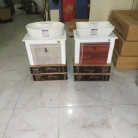 روشویی پی وی سی تمام 16میل کاسه چینی گاتریا درجه