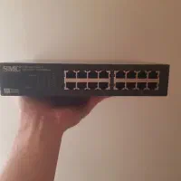 سوییچ شبکه اورجینال ۱۶ پورت smc