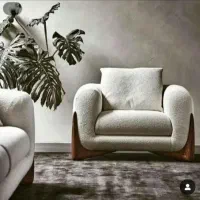 مبل راحتی تدی پاندا پارچه حوله ای مینیمال چستر|مبلمان خانگی و میز عسلی|کرج, گلشهر|دیوار
