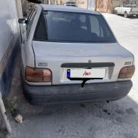 پراید نقره ای مدل 86دوگانه شرکت فقط معاوضه