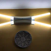 دو عدد مهتابی ۴ لامپه خارجی ساخت کره