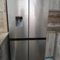 یخچال ساید پاکوشما 4 درب سیلور در حد آکبند