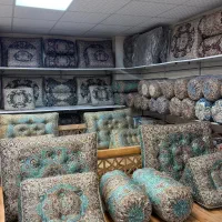 شاهنشین سادهه و ترمه مخملیی با تخت روس ۸ماهه قسطی