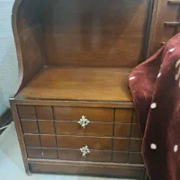 سرویس خواب چوب(تخت،پاتختی،میز آرایش)|تخت و سرویس خواب|اصفهان, سعادتآباد|دیوار