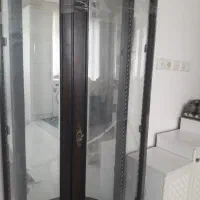 بوفه چوبی چهارطبقه آینه دار|بوفه، ویترین، کنسول|گنبد کاووس, |دیوار