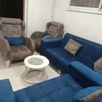 مبل راحتی هفت نفره سالم ومرتب