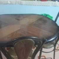 یک دست مبل ۷نفره بامیز نهارخوری|مبلمان خانگی و میز عسلی|زاهدان, |دیوار