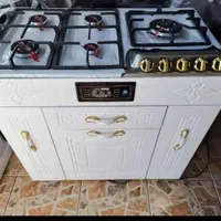اجاق گاز طرح فر کابینت دار در رنگبندی متنوع|اجاق گاز و لوازم برقی پختوپز|رشت, رشتیان|دیوار