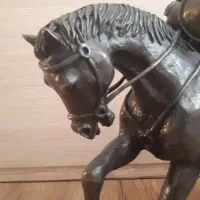 مجسمه برنز .سوارکار رزمی|مجسمه، تندیس، ماکت|تهران, نارمک|دیوار