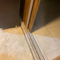درب ریلی MDF|کتابخانه، شلف، قفسه‌های دیواری|ساری, |دیوار