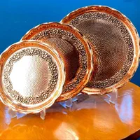 ظروف مسی/سینی مسی رزگل درشت/بدون تغییر رنگ/اقساطی|ظروف سرو و پذیرایی|تهران, بازار|دیوار