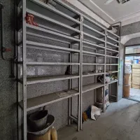 سه عدد قفسه صنعتی سنگین آهنی