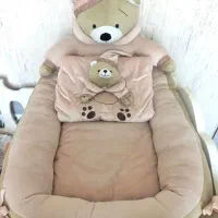 ست خواب و تشک گارددار عروسکی کودک